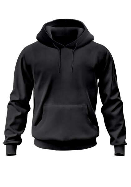 Sweatshirt-black Black Hoodie