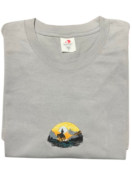 Каубой и залез