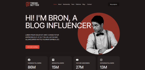 Блог уебсайт