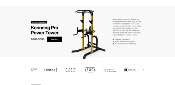 Фитнес уебсайт