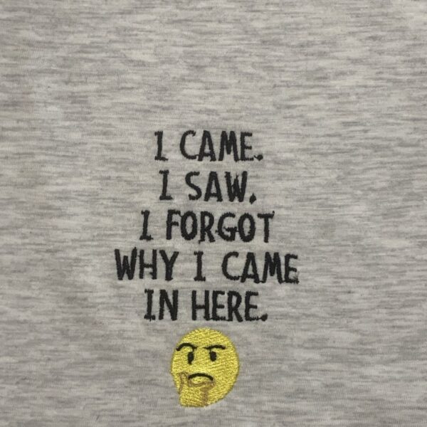 Дойдох. Видях. Забравих защо.