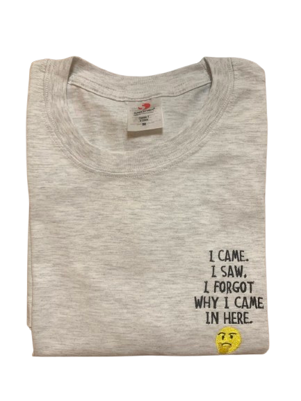 Дойдох. Видях. Забравих защо.